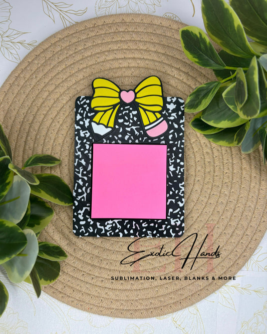 Composition Notebook with Bow