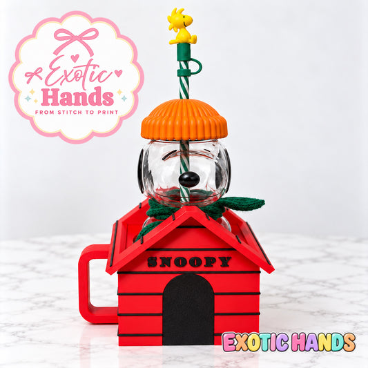 Red Doghouse Coaster