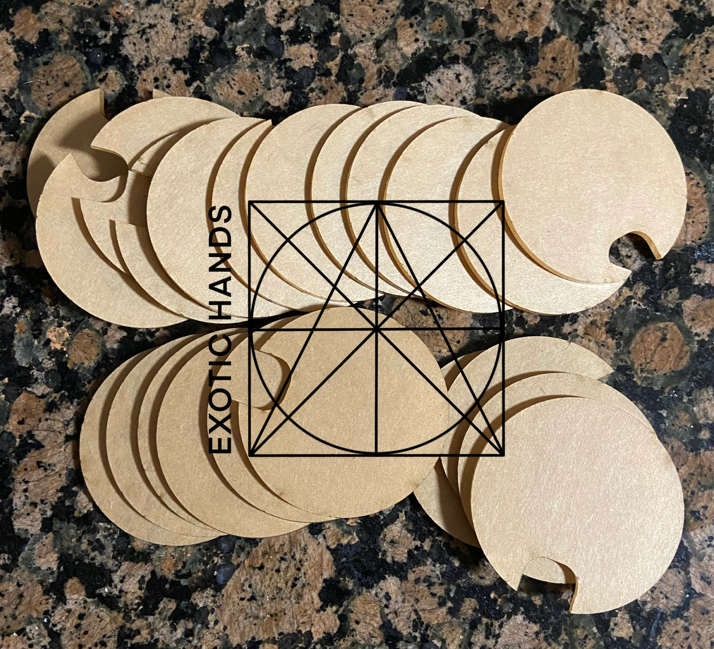 20oz Acrylic Base *NO HOLES*