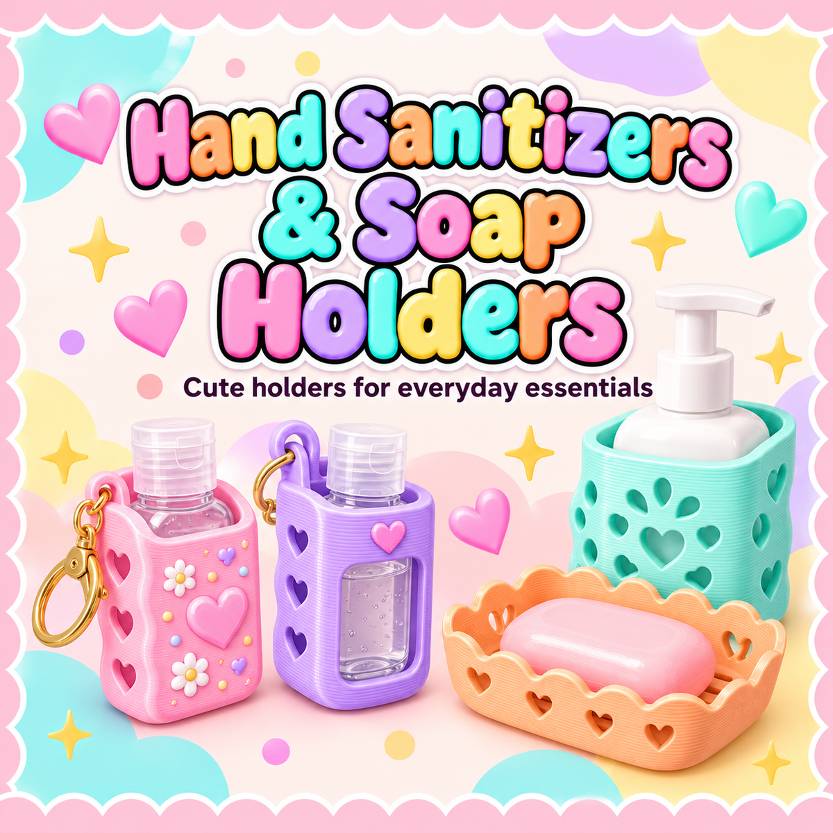 Hand Sanitizers & Soap Holders
