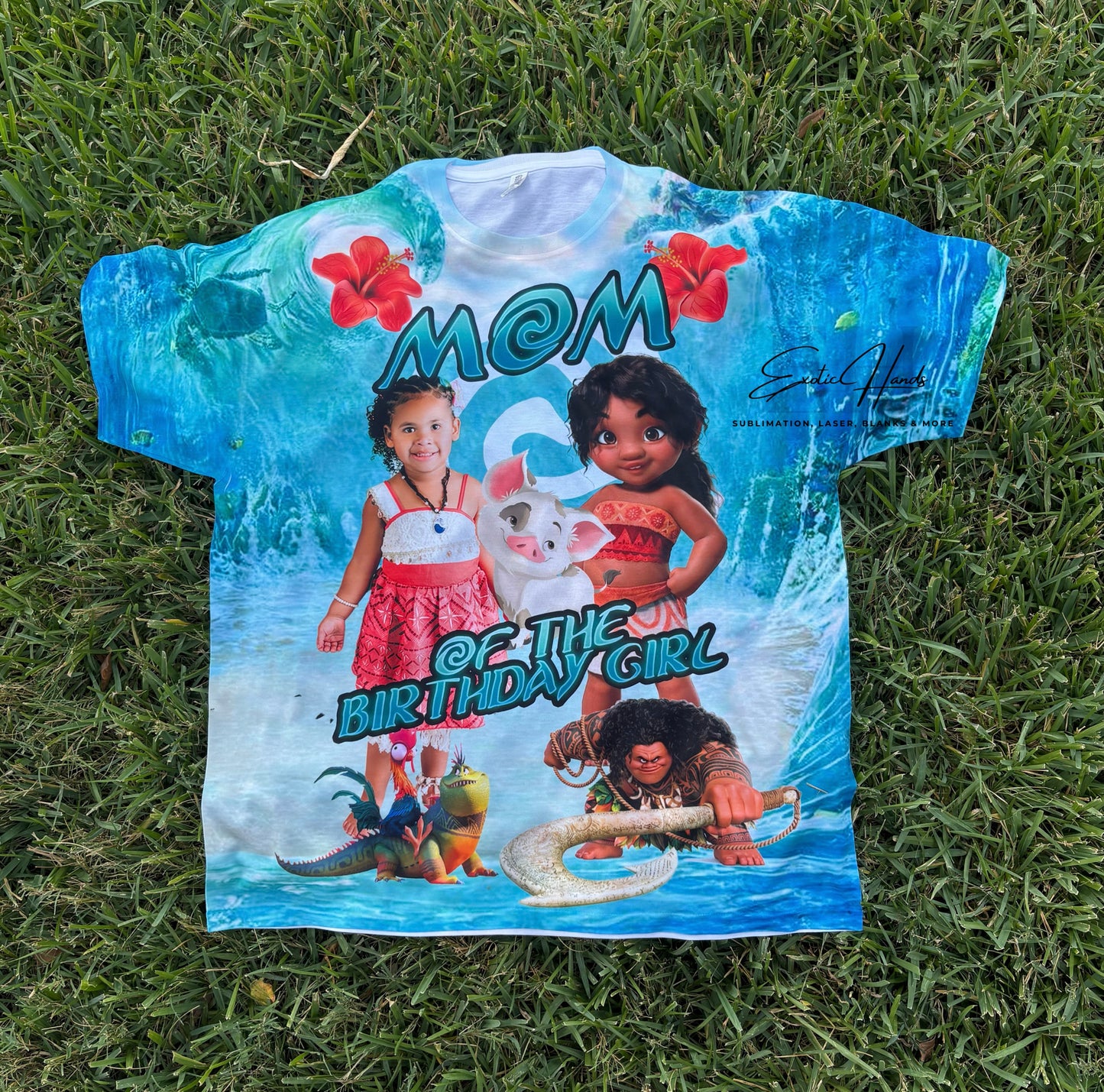 Design Your Own All Over Print T-Shirt – Unique & Made for You (FRONT ONLY)