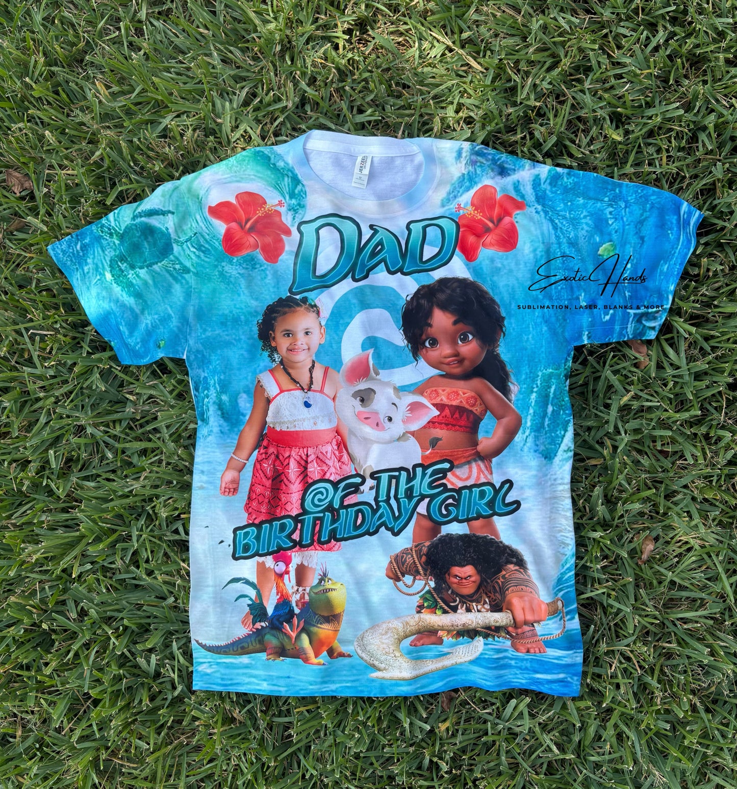 Design Your Own All Over Print T-Shirt – Unique & Made for You (FRONT ONLY)