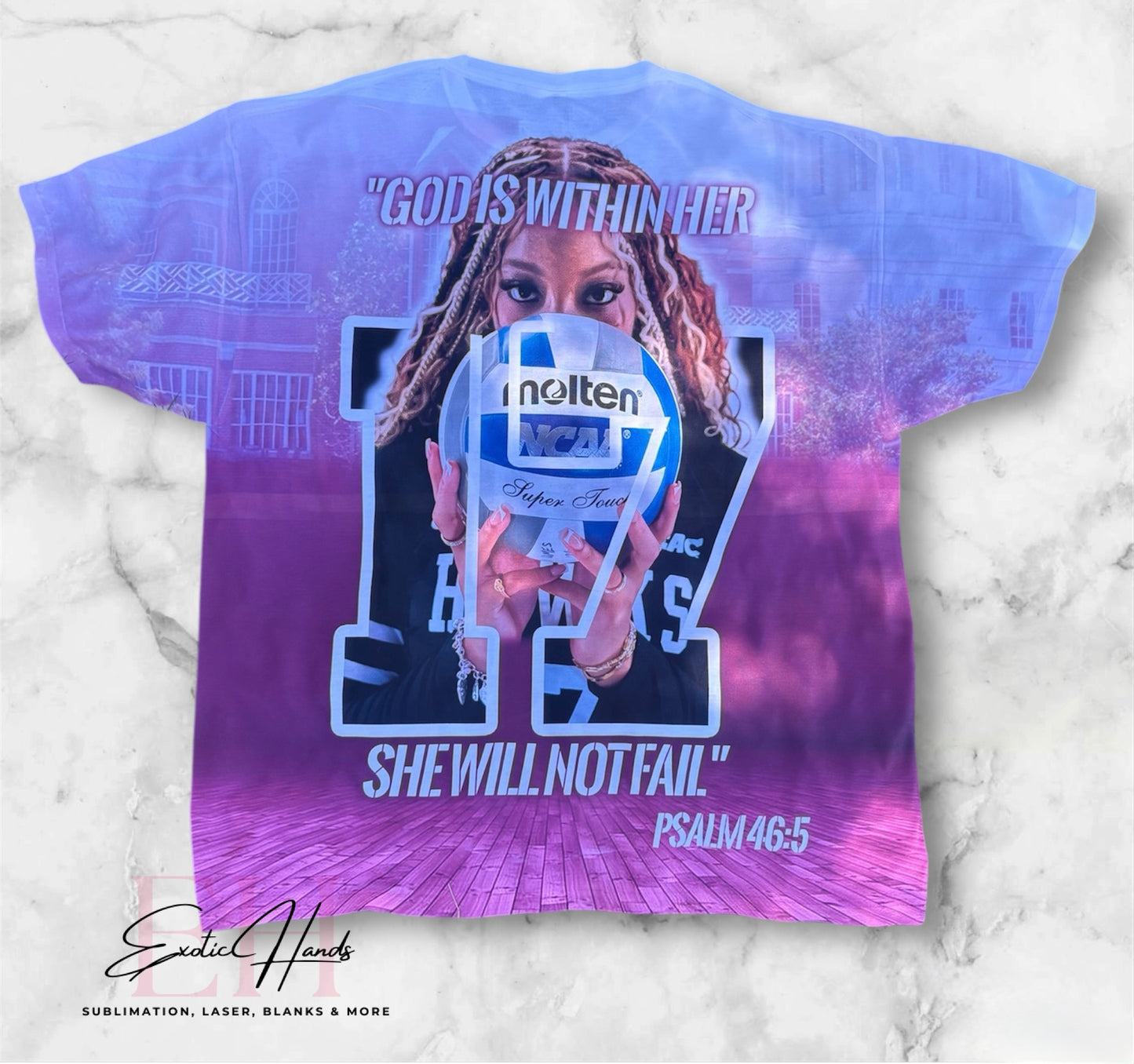 Design Your Own All Over Print T-Shirt – Unique & Made for You (FRONT & BACK)