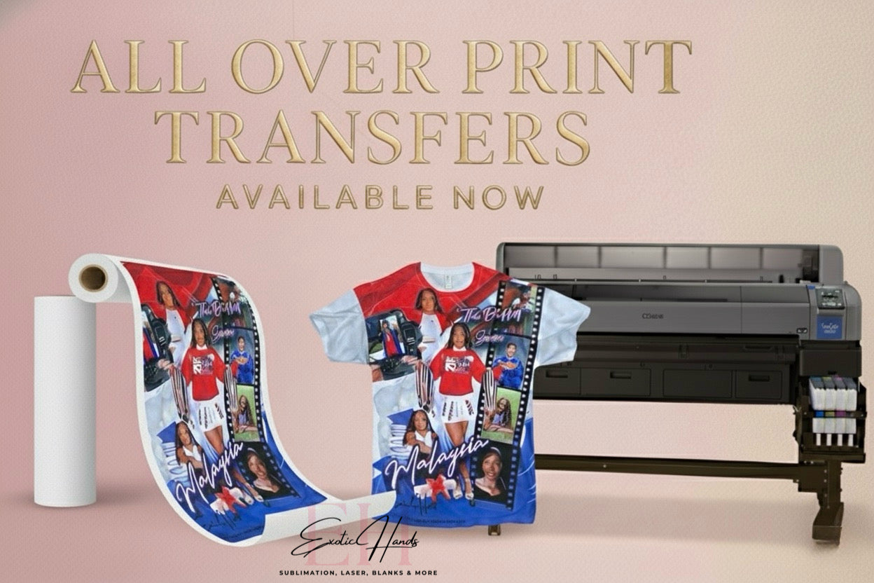 Ready-to-Press Sublimation Transfer