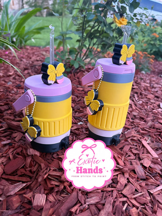 Teacher Pencil Can Holder | Pencil-Themed Can Cooler Set