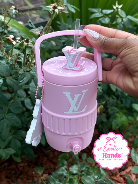 Pink Luxe Can Holder Set