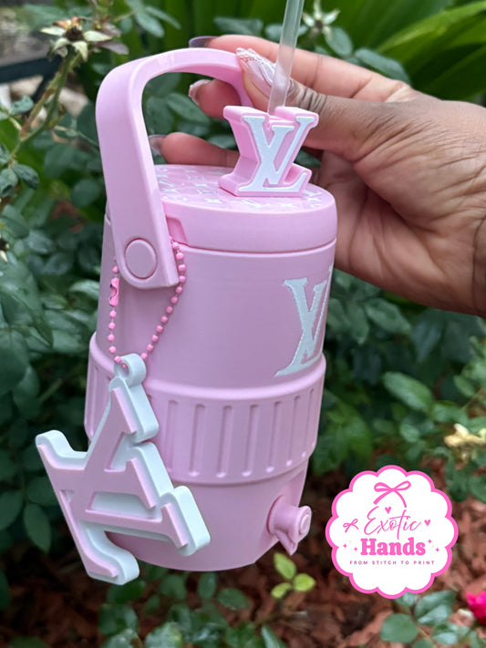 Pink Luxe Can Holder Set