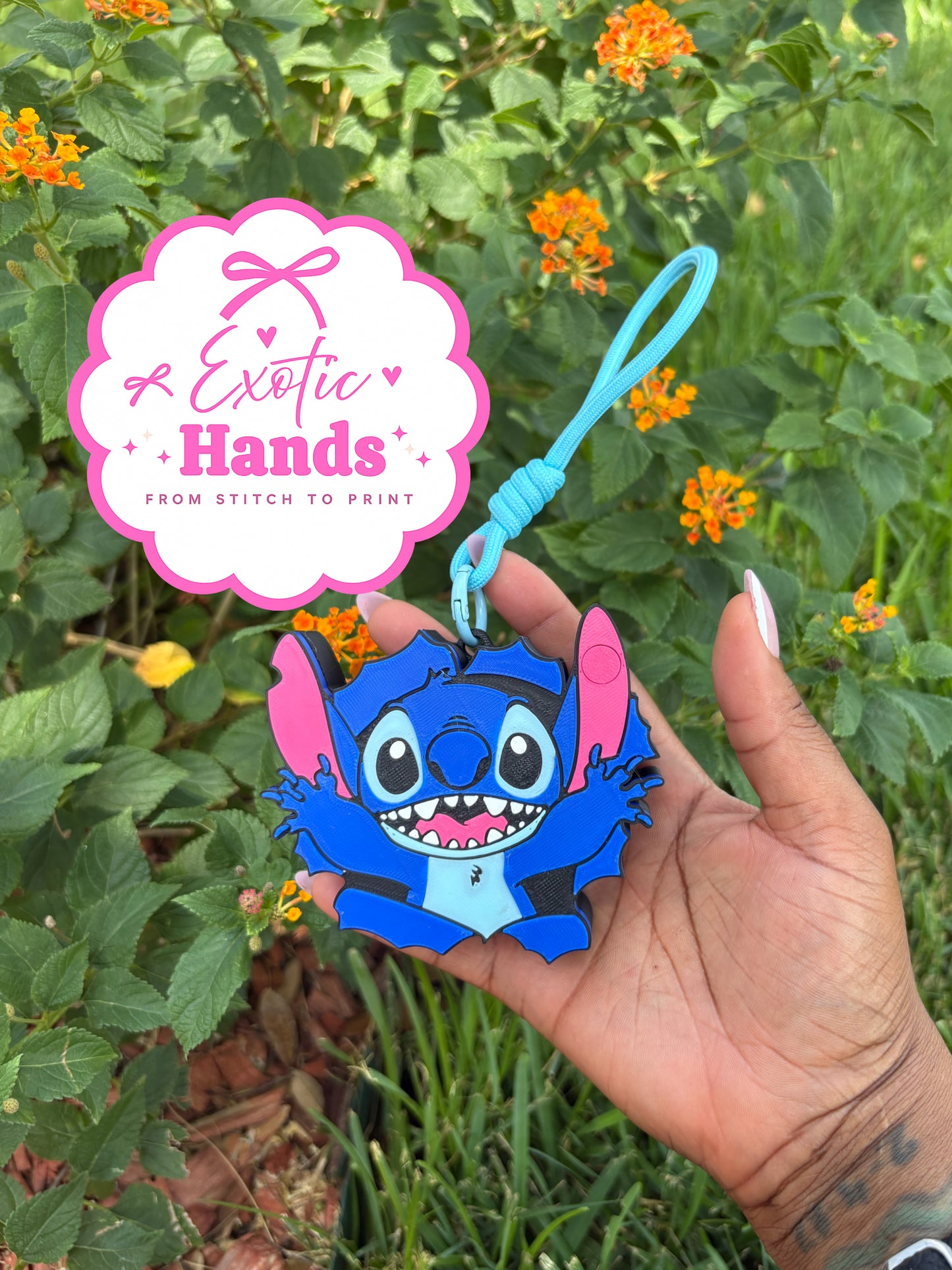Cute Blue Character Coin Holder | 3D Printed Change Catcher