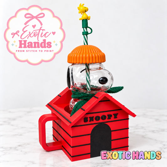 Red Doghouse Coaster