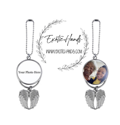 Angel Wings Car Charm