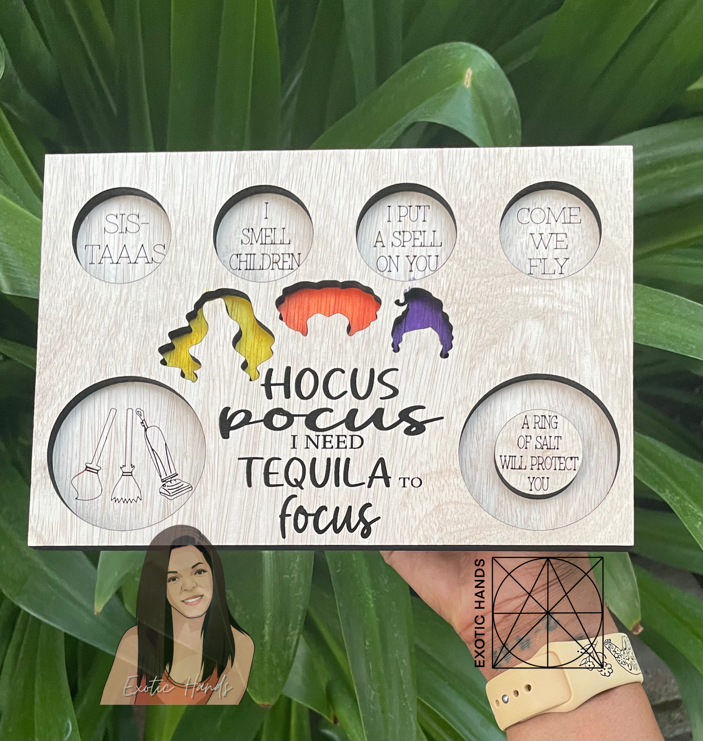 Hocus Pocus Tequila Tray